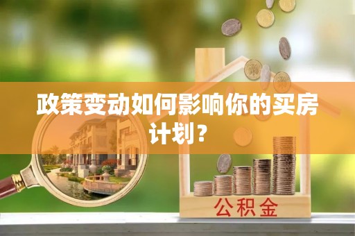 平邑政策变动如何影响你的买房计划？