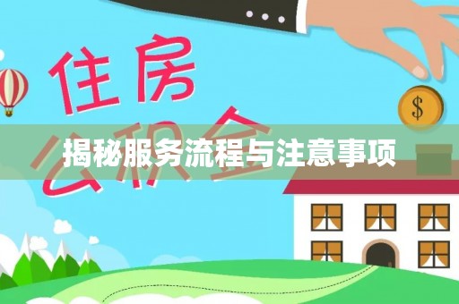 平邑揭秘服务流程与注意事项