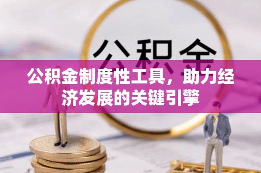 平邑公积金制度性工具，助力经济发展的关键引擎