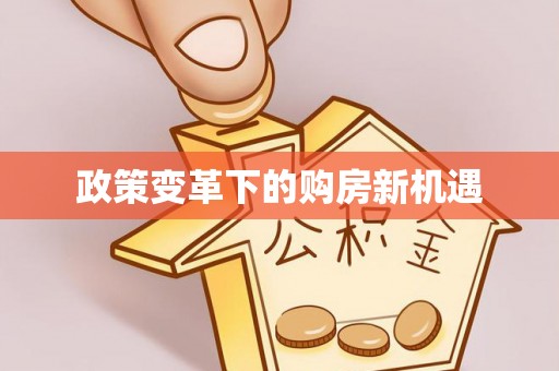 平邑政策变革下的购房新机遇