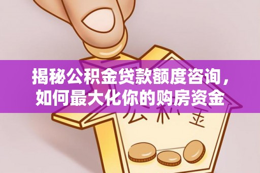 平邑揭秘公积金贷款额度咨询，如何最大化你的购房资金