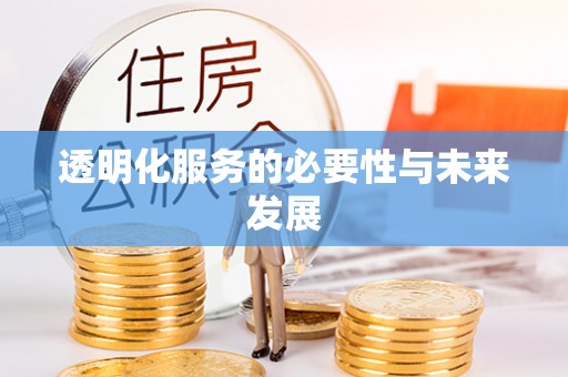 平邑透明化服务的必要性与未来发展