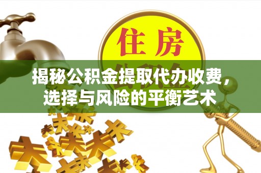 平邑揭秘公积金提取代办收费，选择与风险的平衡艺术