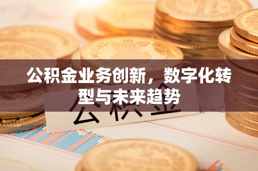 平邑公积金业务创新，数字化转型与未来趋势