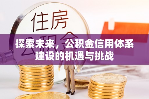 平邑探索未来，公积金信用体系建设的机遇与挑战