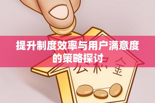 平邑提升制度效率与用户满意度的策略探讨